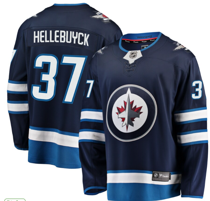Breakaway Jersey Winnipeg Jets - Hellebuyck