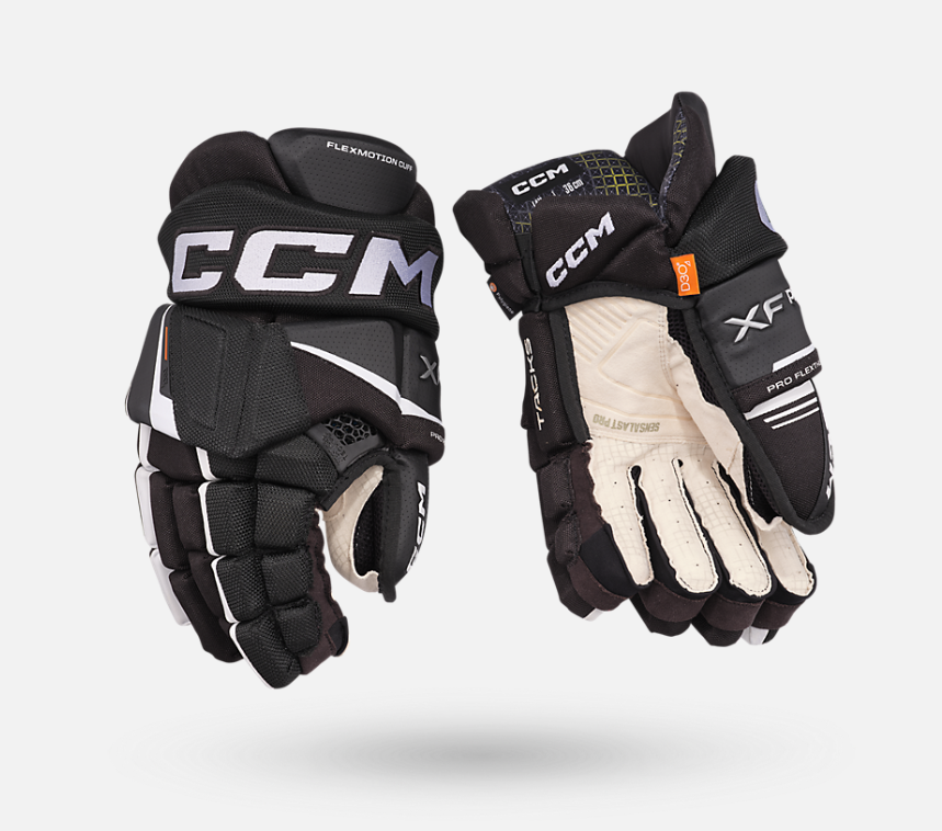 CCM Senior Tacks XF Pro Hockey Gloves