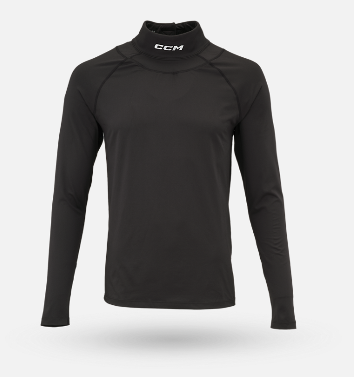 CCM Youth Compression Long-Sleeve Neck Protector