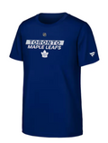 Toronto Maple Leafs Youth Authentic Pro Wordmark T-Shirt