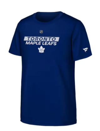 Toronto Maple Leafs Youth Authentic Pro Wordmark T-Shirt