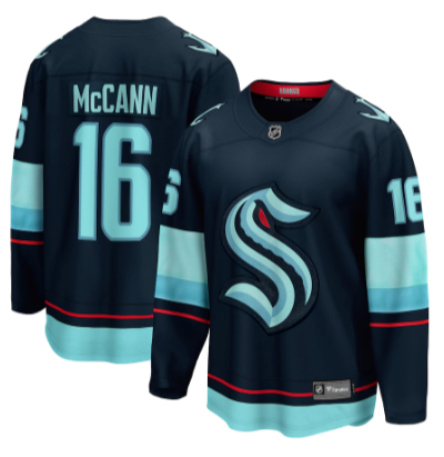 Seattle Kraken Home Breakaway Player Jersey - Jared McCann