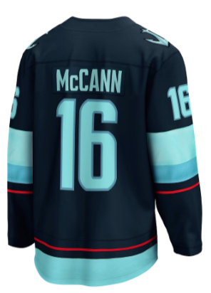Seattle Kraken Home Breakaway Player Jersey - Jared McCann