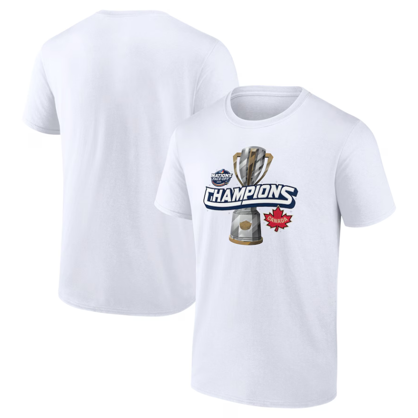 Canada 2025 4 Nations Face-Off Champions T-Shirt