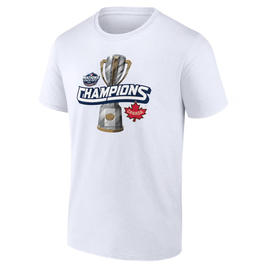 Canada 2025 4 Nations Face-Off Champions T-Shirt