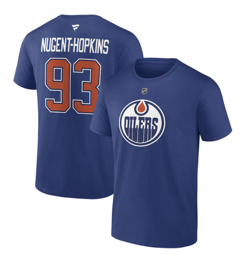 Authentic Stack Men's Tee Edmonton Oilers - Nugent-Hopkins