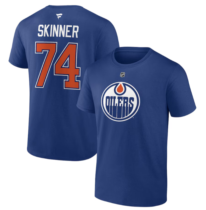 Authentic Stack Men's Tee Edmonton Oilers - Skinner