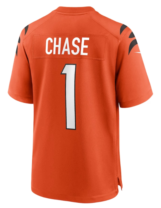 Nike NFL Cincinnati Bengals Ja'Marr Chase Game Jersey