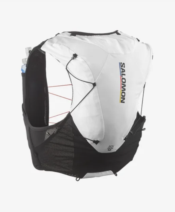 Salomon ADV Skin 12 Race Flag Unisex Running Vest with flasks included