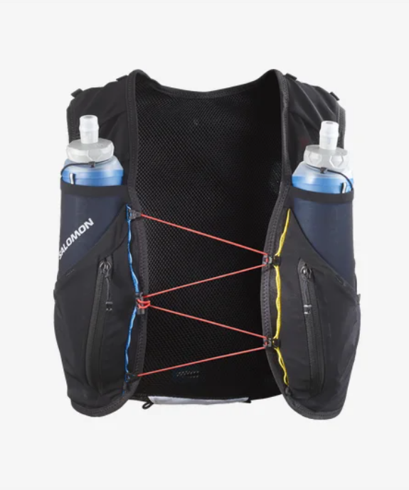 Salomon ADV Skin 12 Race Flag Unisex Running Vest with flasks included