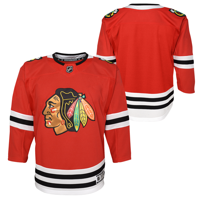 Toddler Premier Jersey - Chicago Blackhawks - Blank