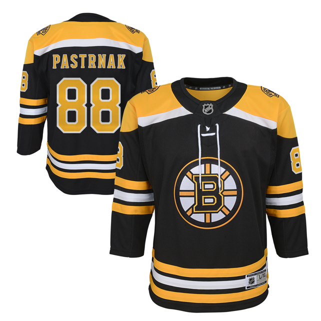 Outerstuff Junior David Pastrnak Boston Bruins Premier Jersey