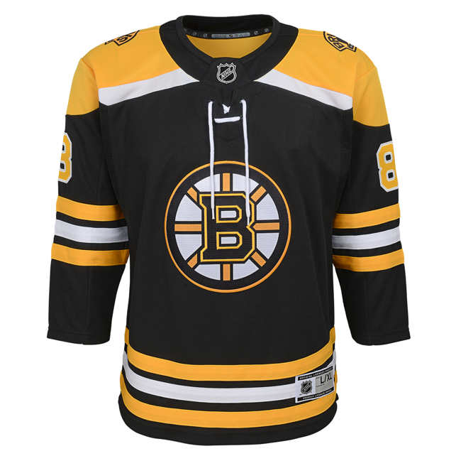 Outerstuff Junior David Pastrnak Boston Bruins Premier Jersey