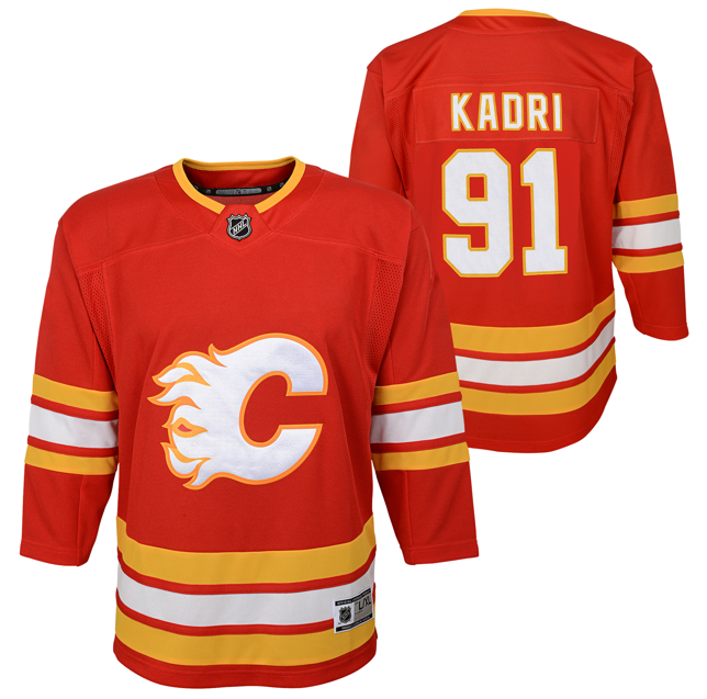 Outerstuff Toddler Nazem Kadri Calgary Flames Home Premier Jersey