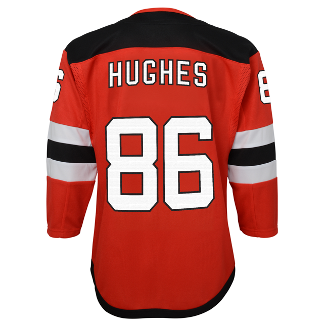 Outerstuff Junior Jack Hughes New Jersey Devils Home Premier Jersey