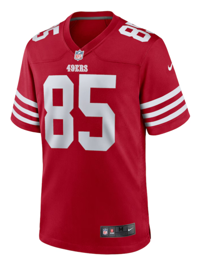Nike George Kittle San Francisco 49ers Home Game Player Jersey