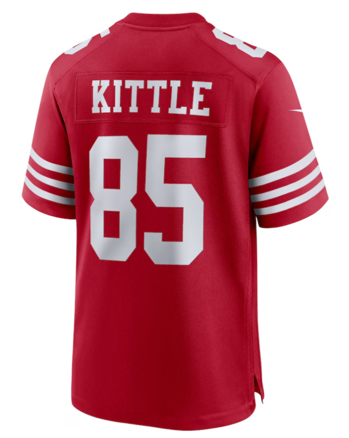 Nike George Kittle San Francisco 49ers Home Game Player Jersey