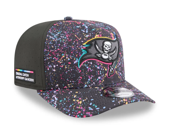 New Era Tampa Bay Buccaneers 2025 Crucial Catch 9FIFTY A-Frame Snapback