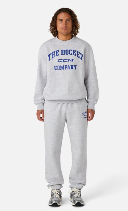 CCM Adult Athleisure Fleece Crewneck