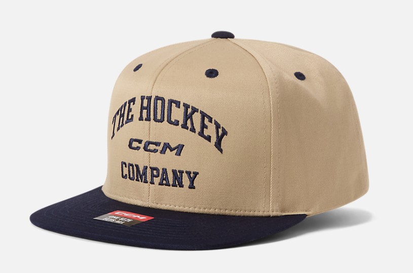 CCM Adult Athleisure Flatbrim Snapback Cap