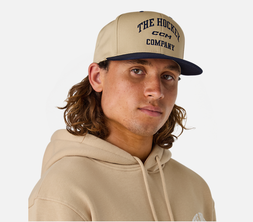 CCM Adult Athleisure Flatbrim Snapback Cap