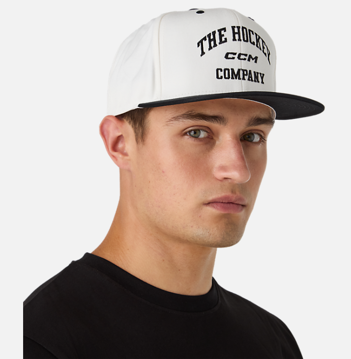 CCM Adult Athleisure Flatbrim Snapback Cap