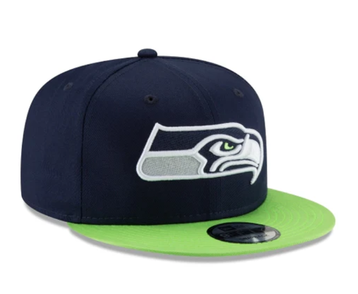New Era Seattle Seahawks Two-Tone 9FIFTY Snapback Hat