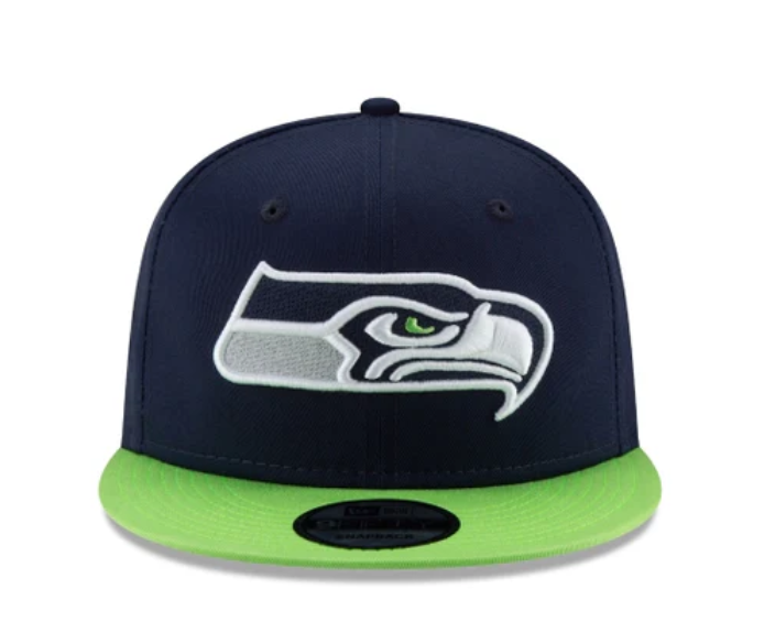 New Era Seattle Seahawks Two-Tone 9FIFTY Snapback Hat