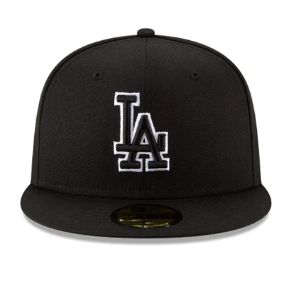 New Era Los Angeles Dodgers Black Outline 59FIFTY Fitted