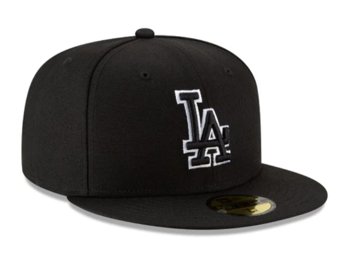 New Era Los Angeles Dodgers Black Outline 59FIFTY Fitted
