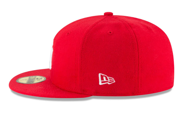 New Era New York Yankees Scarlet Basic 59FIFTY Fitted Hat