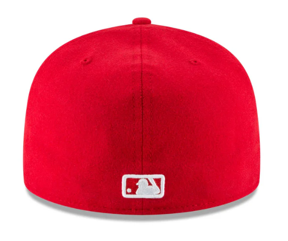 New Era New York Yankees Scarlet Basic 59FIFTY Fitted Hat