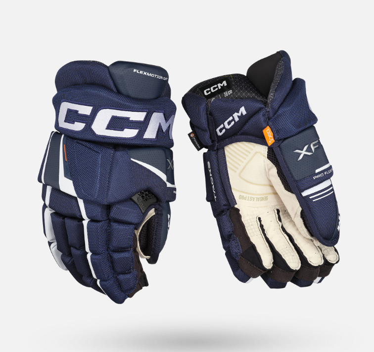 CCM Senior Tacks XF Pro Hockey Gloves