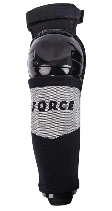 Force Ref Shin-Guard Compression Sleeve over a shin guard front