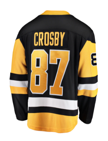 Sidney Crosby Pittsburgh Penguins Home Breakaway Jersey