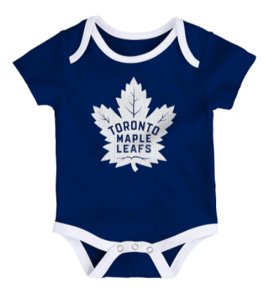 NHL Infant Toronto Maple Leafs Legend Multicolor Creeper Set