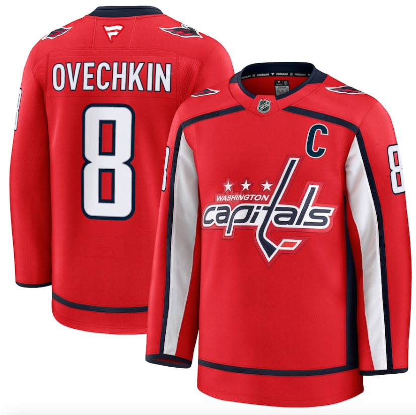 Washington Capitals Home Premium Jersey - Alexander Ovechkin