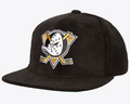 Anaheim Ducks All Directions Corduroy Snapback Hat