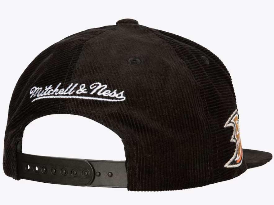 Anaheim Ducks All Directions Corduroy Snapback Hat