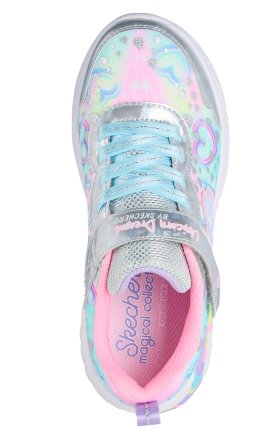 Girl's Unicorn Dreams Heart Sparkles Running Shoes