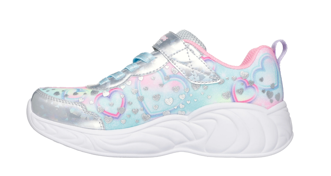 Girl's Unicorn Dreams Heart Sparkles Running Shoes