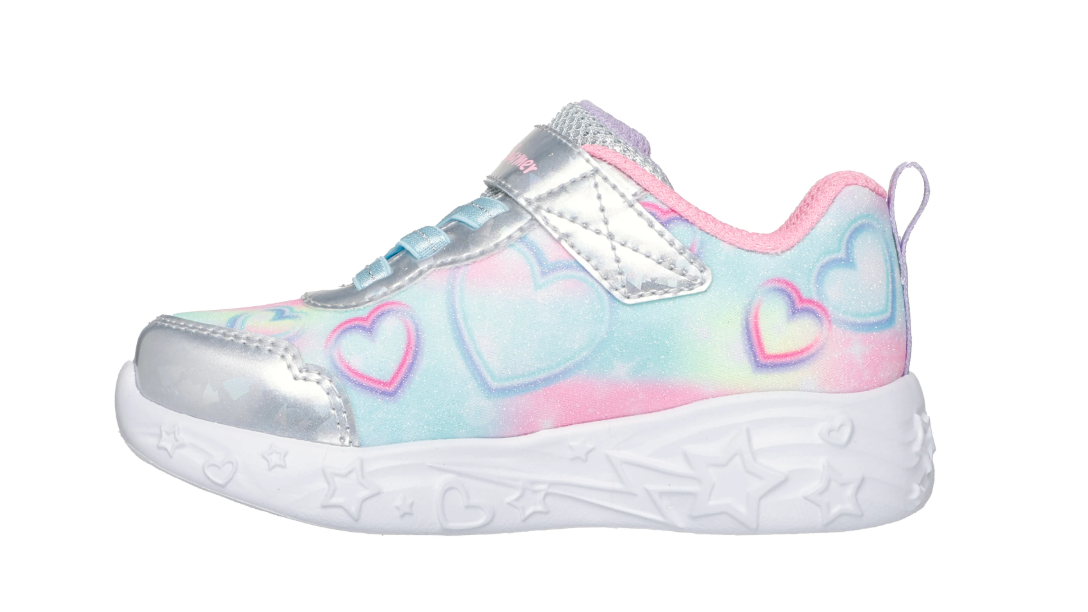 Skechers Girl's Unicorn Charmer Lil Heart Sparkles Running Shoes