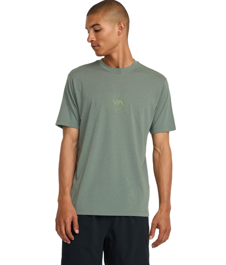 RVCA Men's Pin Flip Short Sleeve T-Shirt