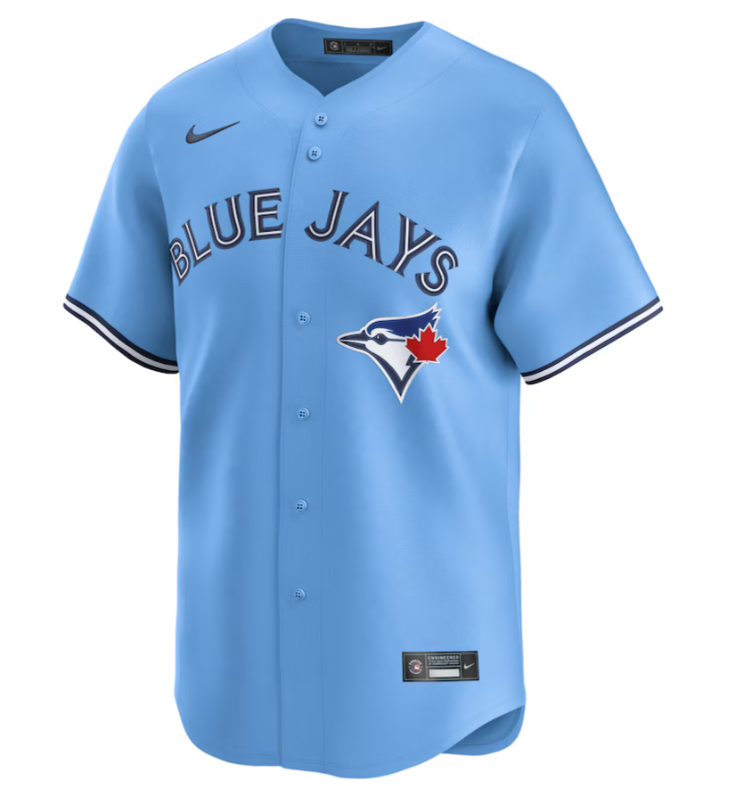 Nike Bo Bichette Toronto Blue Jays Powder Blue Alternate Game Jersey