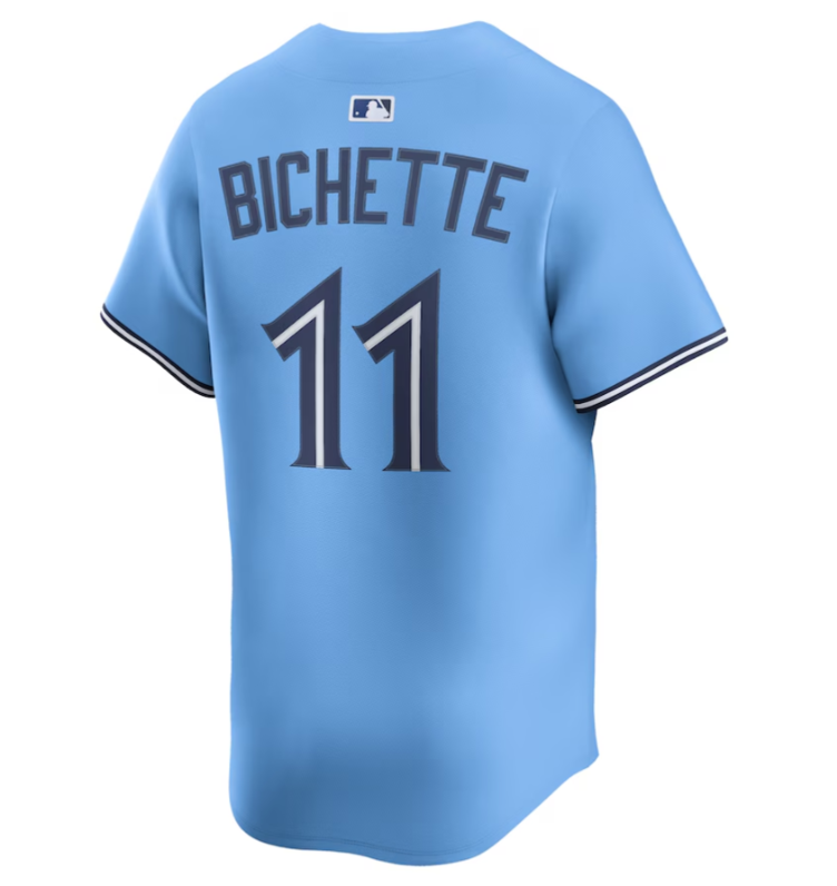 Nike Bo Bichette Toronto Blue Jays Powder Blue Alternate Game Jersey