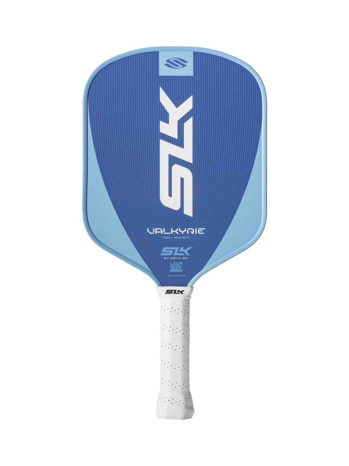 Selkirk SLK Valkyrie Widebody Pickleball Paddle - Stratosphere, front view