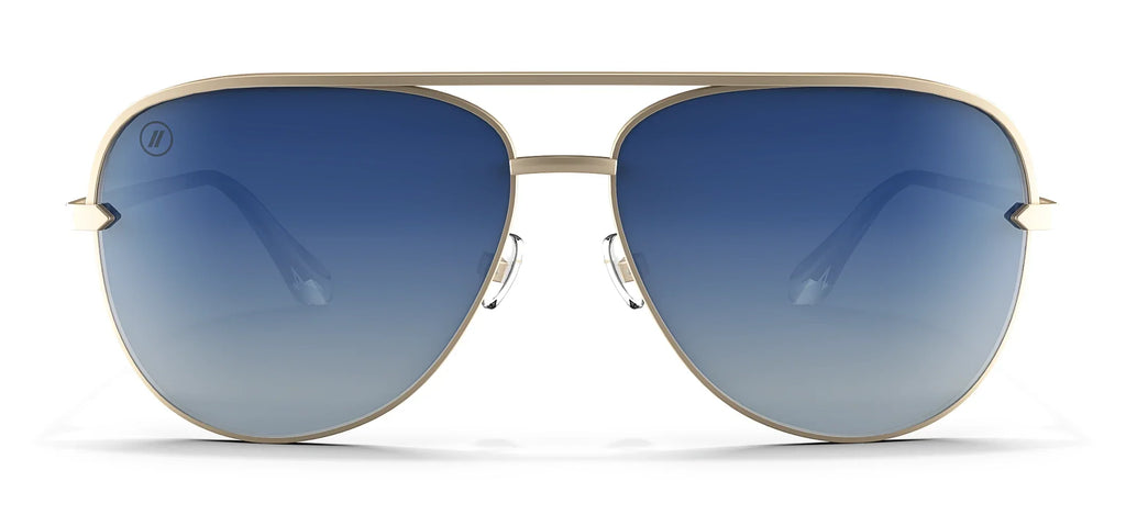 Blenders Shadow Polarized Sunglasses - GOLD 61 VIOLET