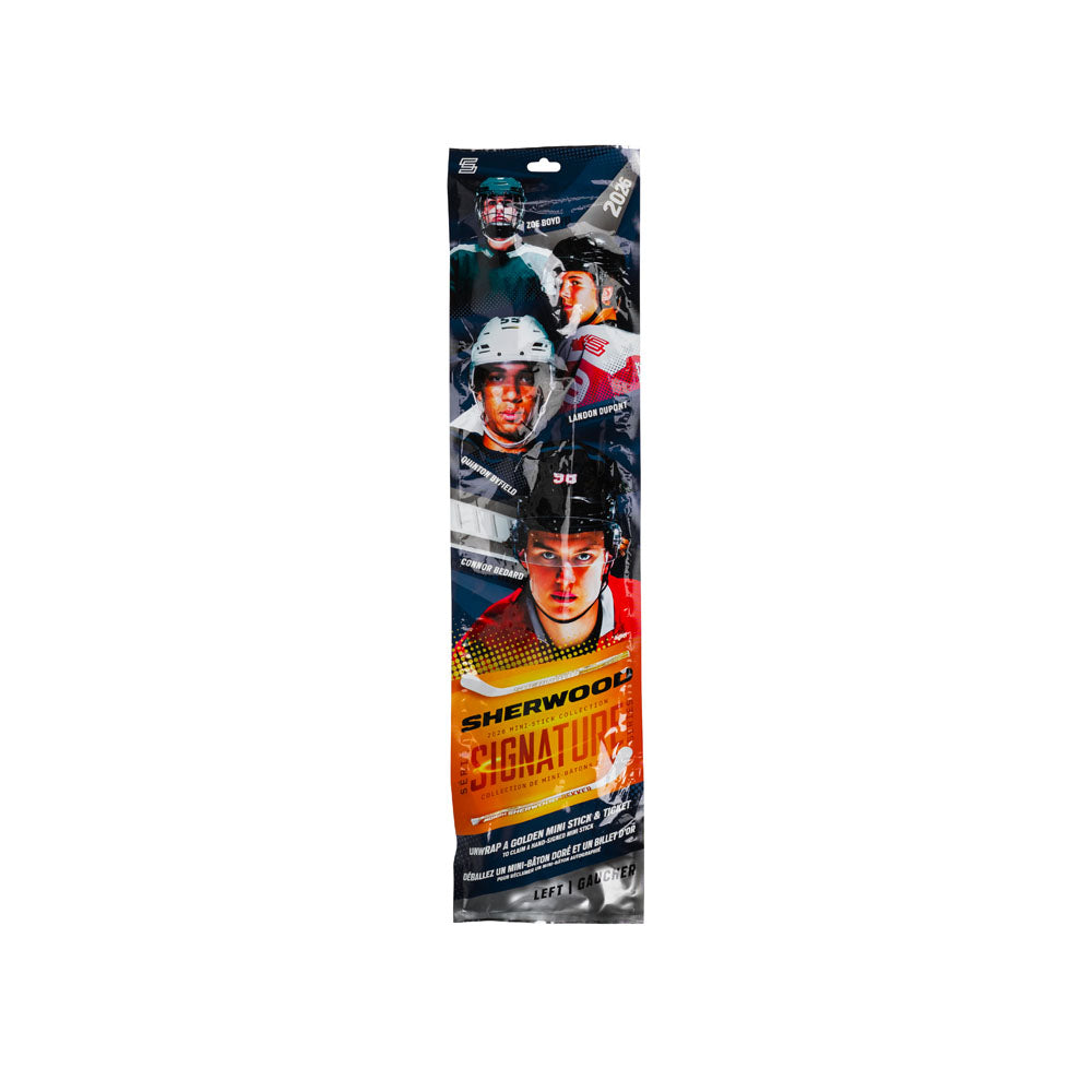 Sherwood Signature Series 2026 mini stick package - front