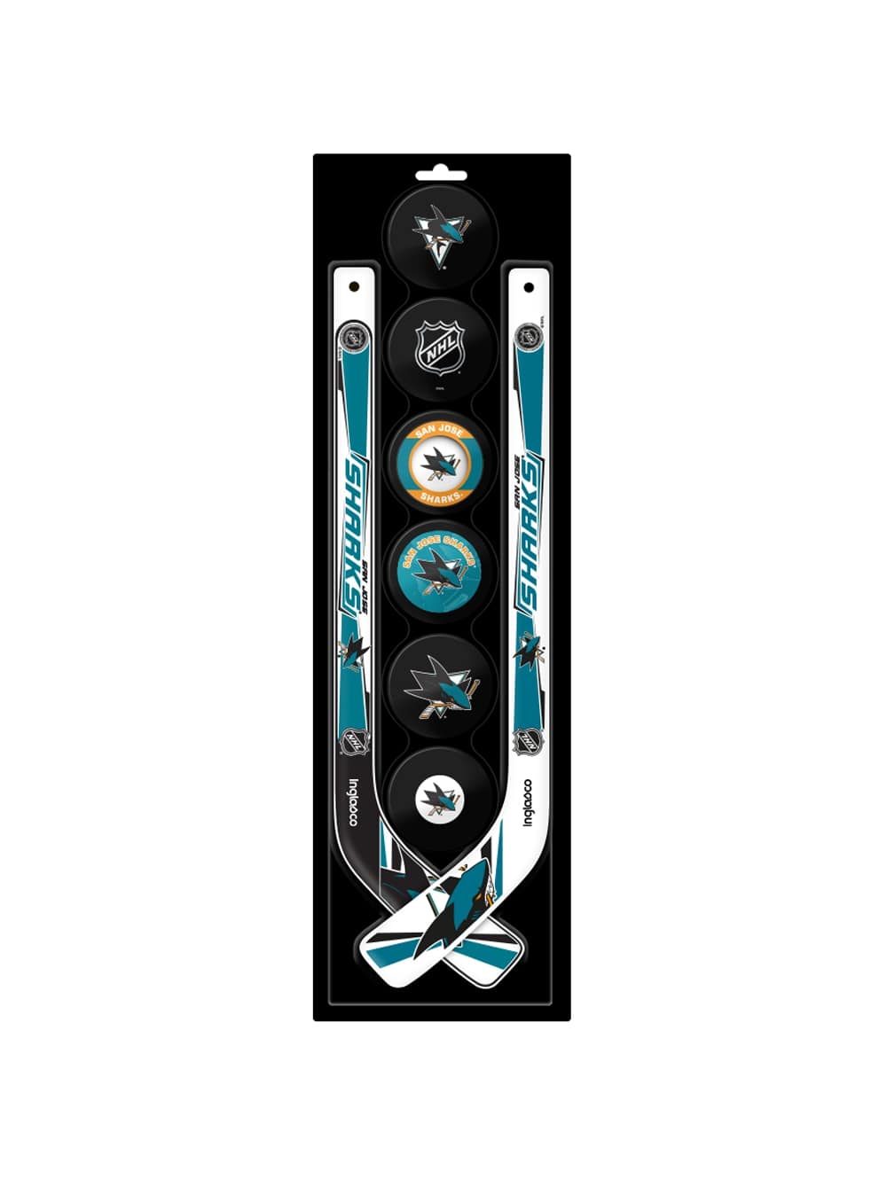 NHL 6-Pack Mini Stick Game Set