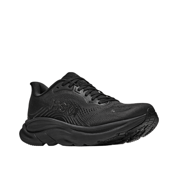 Hoka Men's Clifton 11 Running Shoe in Black/Black